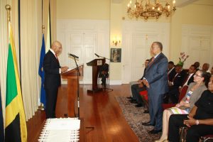 Dr. Phillips takes Oath as Opposition Leader