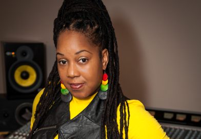 Tasha T poses for her new single “Ten Foot Wall,” a roots reggae anthem of spiritual strength.