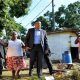 PM Holness visiting floods of Clarendon
