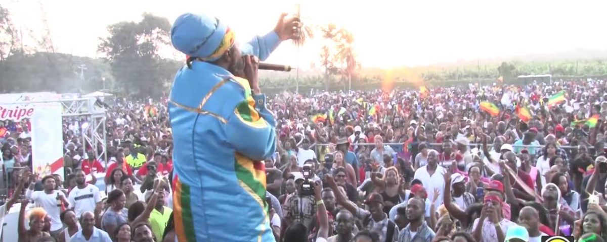 Reggae Artist Capleton Performing at St Mary Mi Come From 2012