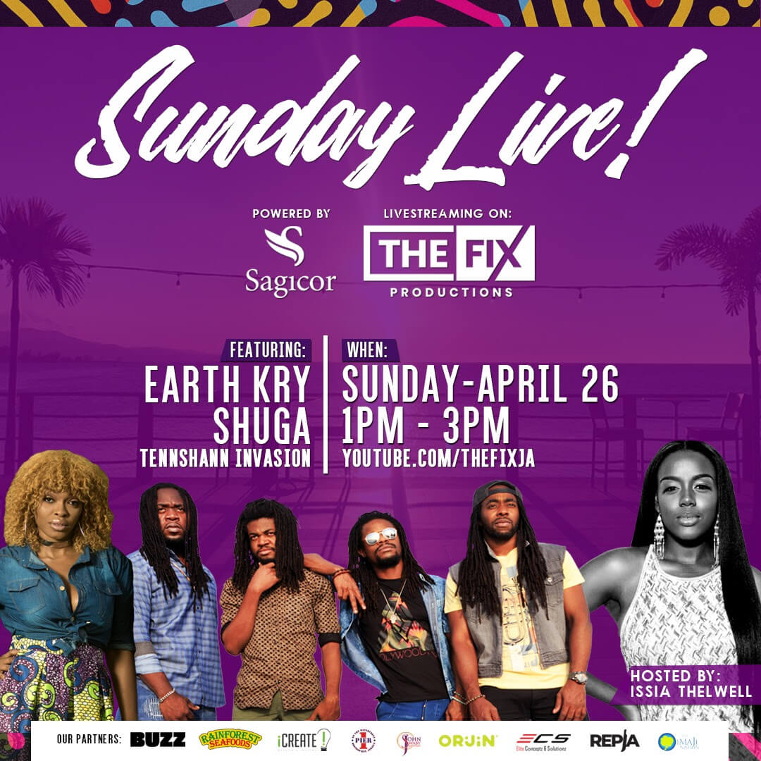 Roots Rock Reggae Band EarthKry to Perform on SUNDAY LIVE JA Live ...