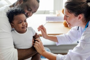 routine childhood vaccination