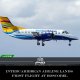 FIRST COMMERCIAL FLIGHT EVER AT IAN FLEMING AIRPORT IN BOSCOBEL, ST MARY, JAMAICA