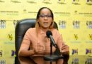 Mathematics Coordinator for the Ministry of Education and Youth’s Region Seven, Camae Johnson Burrell, addresses Thursday’s (April 11) Jamaica Information Service (JIS) ‘Think Tank’, where she shared details of activities scheduled for National Mathematics Week 2024.