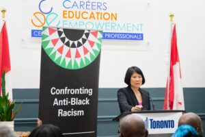 Mayor Olivia Chow announces Toronto's Anti Black Racism initiative