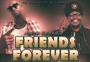 Cover art of Luciano and Aaron Splendid's “Friends Forever” reggae single showing childhood and present-day friendship.